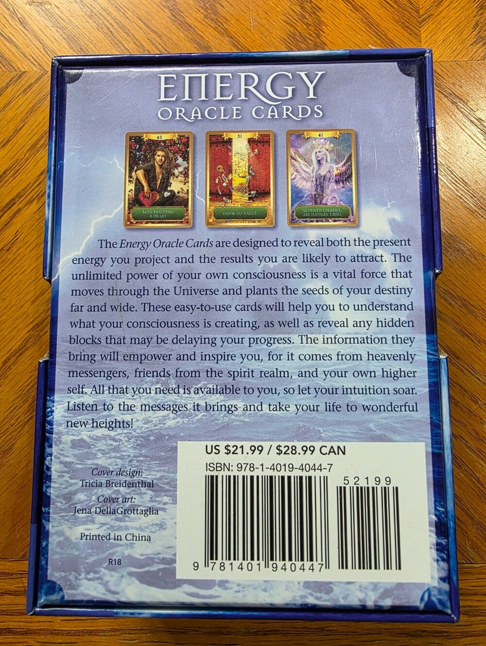 Energy Oracle Cards & Guidebook - Picture 2 of 3